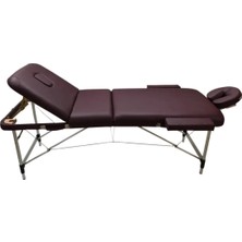 Macgon Plus Alüminyum Masaj Masası Ithal 305-BORDO