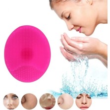 Macgon Yüz Makyaj Temizleme Yüz Yıkama Masaj Fırçası Manuel Silikon Fırça