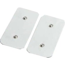 Macgon Çift Çıtçıtlı Çıt Çıt Elektrot 5*9  cm Ems Tens  Elektrot 1 Paket = 2 Adet