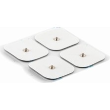 Macgon Tens Cihazı Pedi Yedek Elektrot 4'lü Çıtçıtlı 5x5