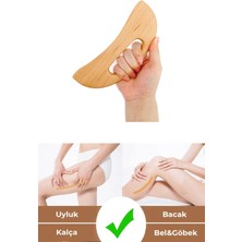 Macgon Ahşap Terapi Masaj Aleti Selülit Giderici Lenf Drenaj Masajı Sıkılaştırıcı %100 Doğal