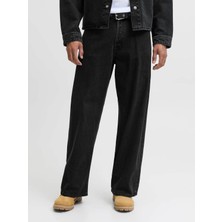 Jack & Jones Jjıdave Jjorıgınal At 737 Siyah Erkek Jean Pantolon 12290248