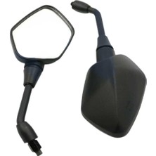 Ctvr Honda Nc 700 x / S Uyumlu Sağ - Sol Dikiz Ayna Takımı (Siyah)