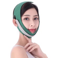 Macgon Çene Boyun Sıkılaştırma Bandı-Yüz Liposuction-Gıdı Yanak Toplama Yüz Korsesi ()