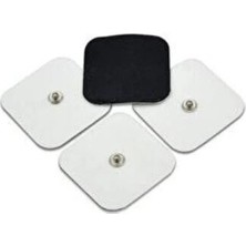 Macgon Çıt Çıtlı Tens Cihazı Yedek Elektrot Çıt Çıt Tens Pedi Çıt Çıt Elektrot( 4 Lü )