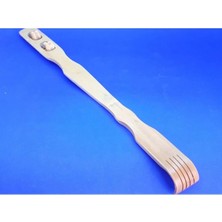 Macgon Ahşap Masaj Tekerlekli Sırt Kaşıyıcı