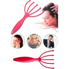 Macgon Beş Pençeli Manyetik Boncuk Kafa Masajı Plastik Kafa Derisi Masajı Pençe Manuel Kafa Kaşıyıcı Kullan