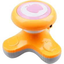 Macgon Mini Masaj Aleti Usb'li Pil'li Masaj Aleti Turuncu Taşınabilir MASSAJ_22,5