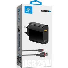 Hsc Bilişim 4.1A 25W Qc3 Type-C Hızlı Şarj Aleti Arbaks ARB-015