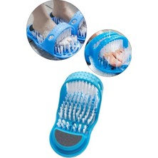 Macgon Vantuzlu Banyo Ayak Topuk Yıkama Terliği Terlik Ponza Taşlı Taşı Masaj Aleti