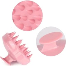 Macgon Saç Bakım Fırçası, Saç Derisine Masaj Yapan Duş Fırçası - Gülkurusu-