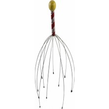 Macgon Yumuşak Uçlu Pratik Rahatlatıcı Kafa Kaşıma Teli ve Masaj Aleti