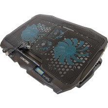 Hsc Bilişim Işıklı Ledli Standlı 2 Fanlı Laptop Soğutucu Concord C-884