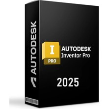 Autodesk Inventor Professional 2025 (Windows) - 1 Pc 3 Yıl Autodesk Serial+Product Key