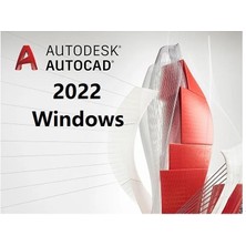 Autodesk Autocad 2022 (Windows) - 1 Pc 2 Yıl Autodesk Serial+Product Key
