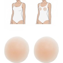 EkoAlışverişDünyam Göğüs Ucu Gizleyici  Uzun Ömürlü Silikon 4 Adet