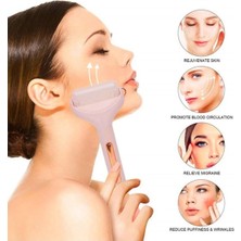 Macgon Cild Sıkılaştırıcı Masaj ve Cilt Soğutma Bakım Aleti Pembe