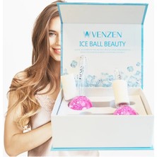 Macgon Ice Globes Buz Küresi Soğuk Masaj ve Terapi Topu 2 Adet (Pembe)