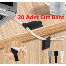 EkoAlışverişDünyam 20 Adet Kendinden Yapışkanlı Cırt Cırtlı Bant