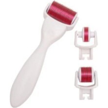 Macgon 4 In 1 Dermoroller 540 Iğneli Dermoroller Titanyum Cilt Yenileme ve Masaj Aleti Seti 3 Farklı Iğne