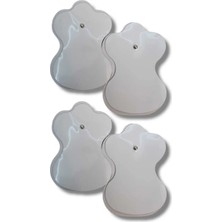 Macgon Tens Pedi - Tens Elektrot - 4 Adet 8x5 Çıtçıtlı - Universal