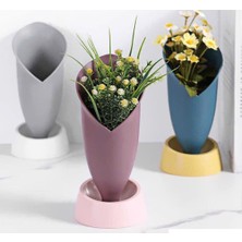 EkoAlışverişDünyam Lale Figürlü Dekoratif Vazo