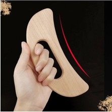 Macgon Anti Selülit Doğal Ahşap Masaj Aleti, Sıkılaştırıcı, Lenf Drenajı, Bölgesel Zayıflama, Ağrı Masajı