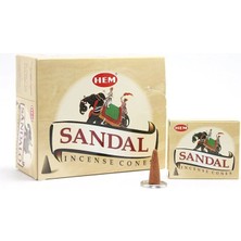 EkoAlışverişDünyam Sandal Aromalı Konik Tütsü