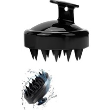 Macgon Yumuşak Silikon Dişli Tarak Saç Derisi Masaj Tarağı Şampuan Duş Fırçası Banyo Saç Bakım Tarağı