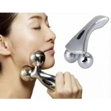 Macgon 3D Yüz Cilt Masaj Topu Kol Bacak Rulo Masaj Aleti