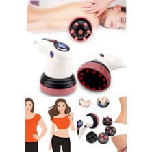 Macgon 4 Başlıklı Düzenli Masaj Aleti 1 Ayda Güzel Kilolar Verdiren Selülit Giderici Masaj Aleti Fit Cihaz