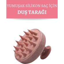 Macgon Duş Saç Bakım Tarağı Yumuşak Silikonlu - Saç Duş Tarağı - Saç Derisi Masaj Fırçası