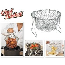 EkoAlışverişDünyam Chef Basket Çok Fonksiyonlu Pratik Süzgeç