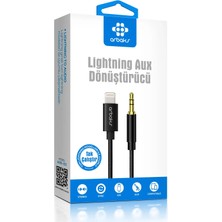 Hsc Bilişim Iphone Aux Kablosu 1 Metre Aux Çevirici Arbaks ARB-512