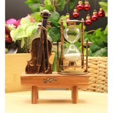 EkoAlışverişDünyam Dekoratif Keman Tasarımlı Kum Saati