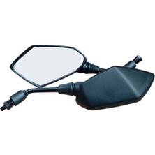 Ctvr Rks New Light 125 Uyumlu Dikiz Ayna Takımı - Sağ / Sol Set Siyah