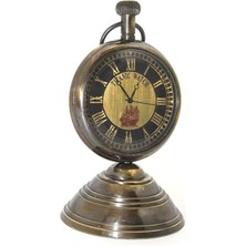 EkoAlışverişDünyam Masa Üstü Pirinç Saat Model 5