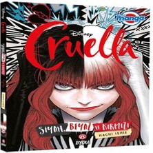 Colezium Dısney Manga Cruella Siyah Beyaz ve Kırmızı