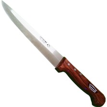 Azrlya Çetintaş Bursa Kurban ve Kasap Bıçağı No:4, 21 Cm, Ahşap Gül Sap