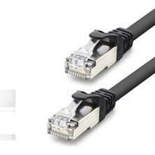 Azrlya Cat7 Ethernet Patch Kablosu 10 Gbps 600 Mhz 10 M - Siyah HDX5094