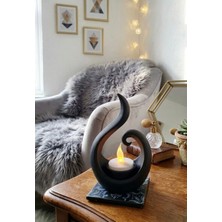 Modern Spiral Tasarım Dekoratif Mumluk