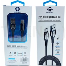 Hsc Bilişim (Type-C) Metal Hızlı Şarj ve Veri Aktarımı Arbaks ARB-612