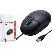 Hsc Bilişim 3 Tuşlu USB Optical Kablolu Mouse Subzero SBZ601