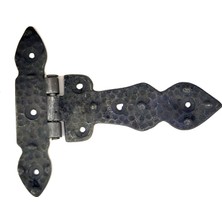 Azrlya Antika Tarz Dekoratif Pirinç Kuyruklu Düğmeli Menteşe No1 - 117X142 Mm, Oksit