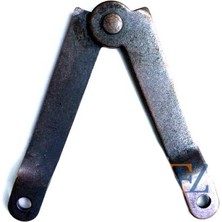 Azrlya Sandık, Kutu Makası 11,5 cm - Büyük, Eskitme, 1 Adet