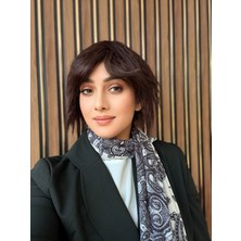 Aura Peruk Kızıl Kahve  Renk Tonunda Olan Özel Tasarım Kısa Mia Modelimiz