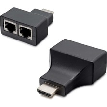 Azrlya HDMI Mini Extender 30 M - Siyah HDX1298
