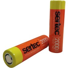 Azrlya 18650 3.7V 2000 Mah 15C Li-Ion Şarjlı Pil
