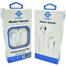 Hsc Bilişim Mikrofonlu Hifi Stereo Bas Kulaklık Arbaks ARB-105