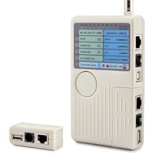 Azrlya Kablo Test Cihazı RJ11 + RJ45 + Bnc + USB HDX6505